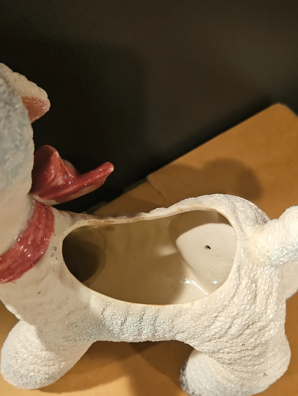 Vintage 1950's Ceramic Lamb Planter